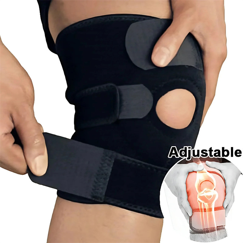 Knee Support Brace - Rodillera ajustable transpirable, rodillera ortopédica, soporte