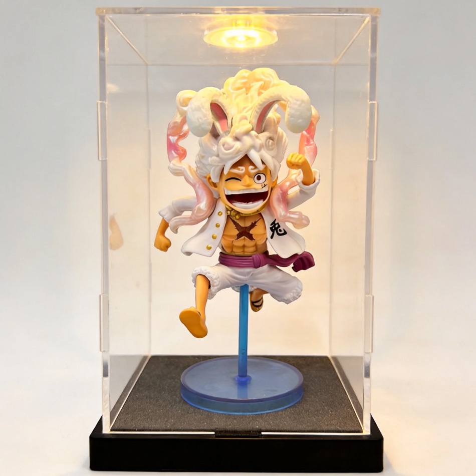 Figura de Luffy Gear 5 Sun God - Running Gear In Japan reseña y precio