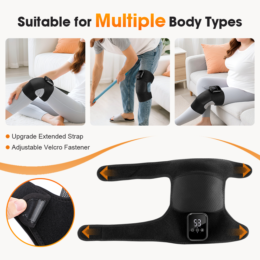 Masajeador Eléctrico de Rodill - Knee Support Brace reseña y precio