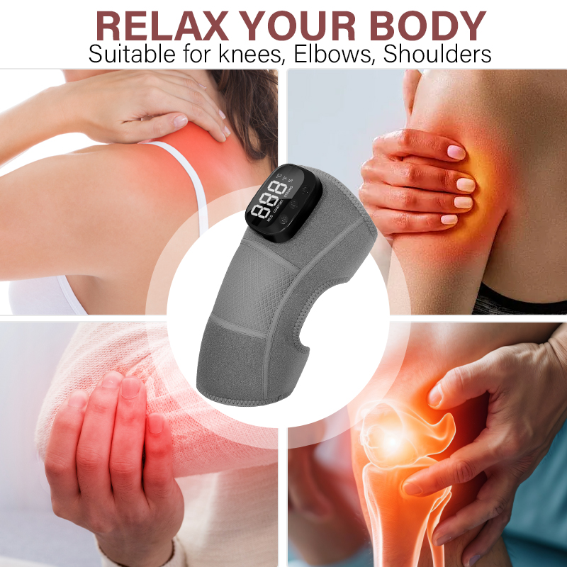 Masajeador de rodilla inalámbr - Knee Support Brace reseña y precio