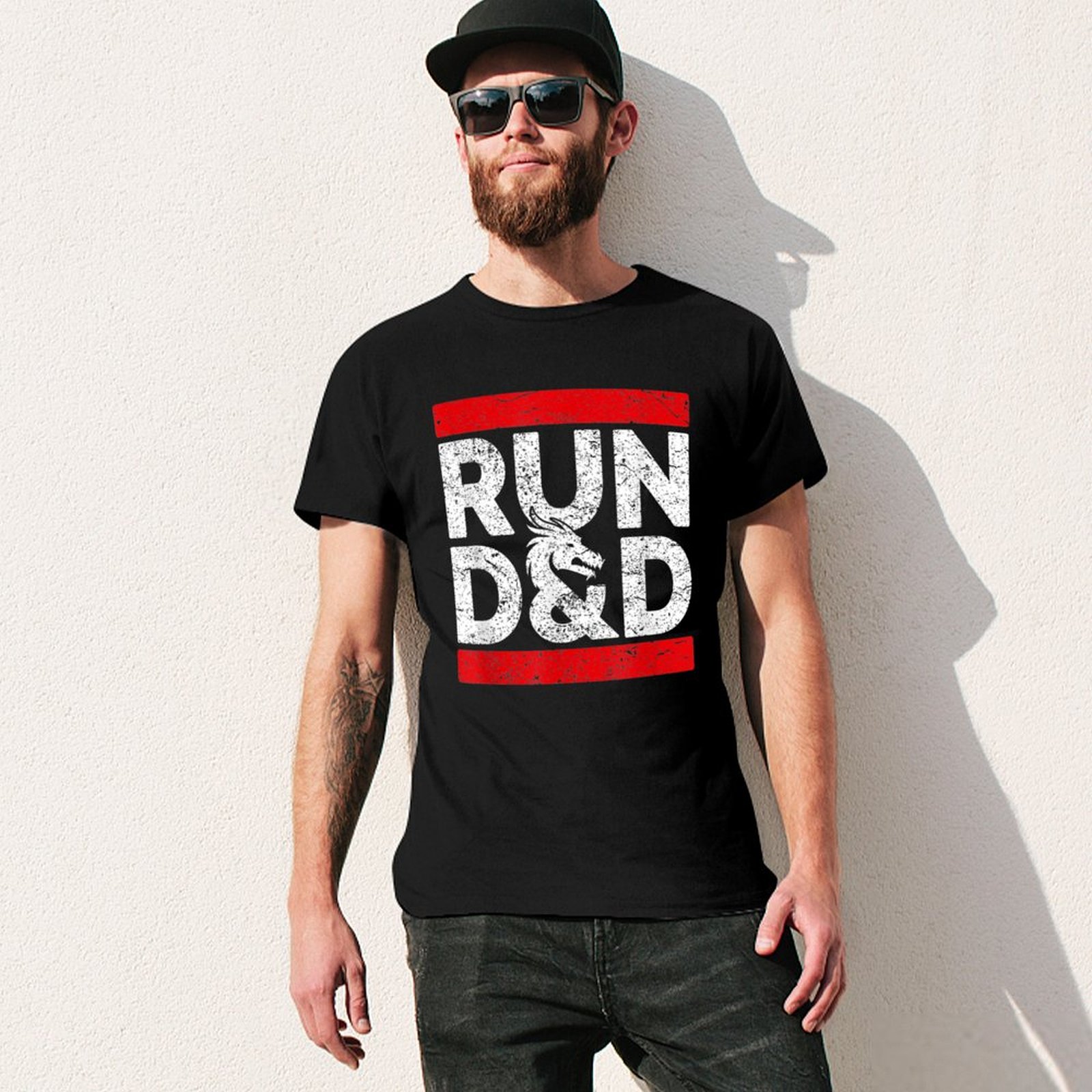 Camiseta informal holgada de u - Running Gear Retro reseña y precio