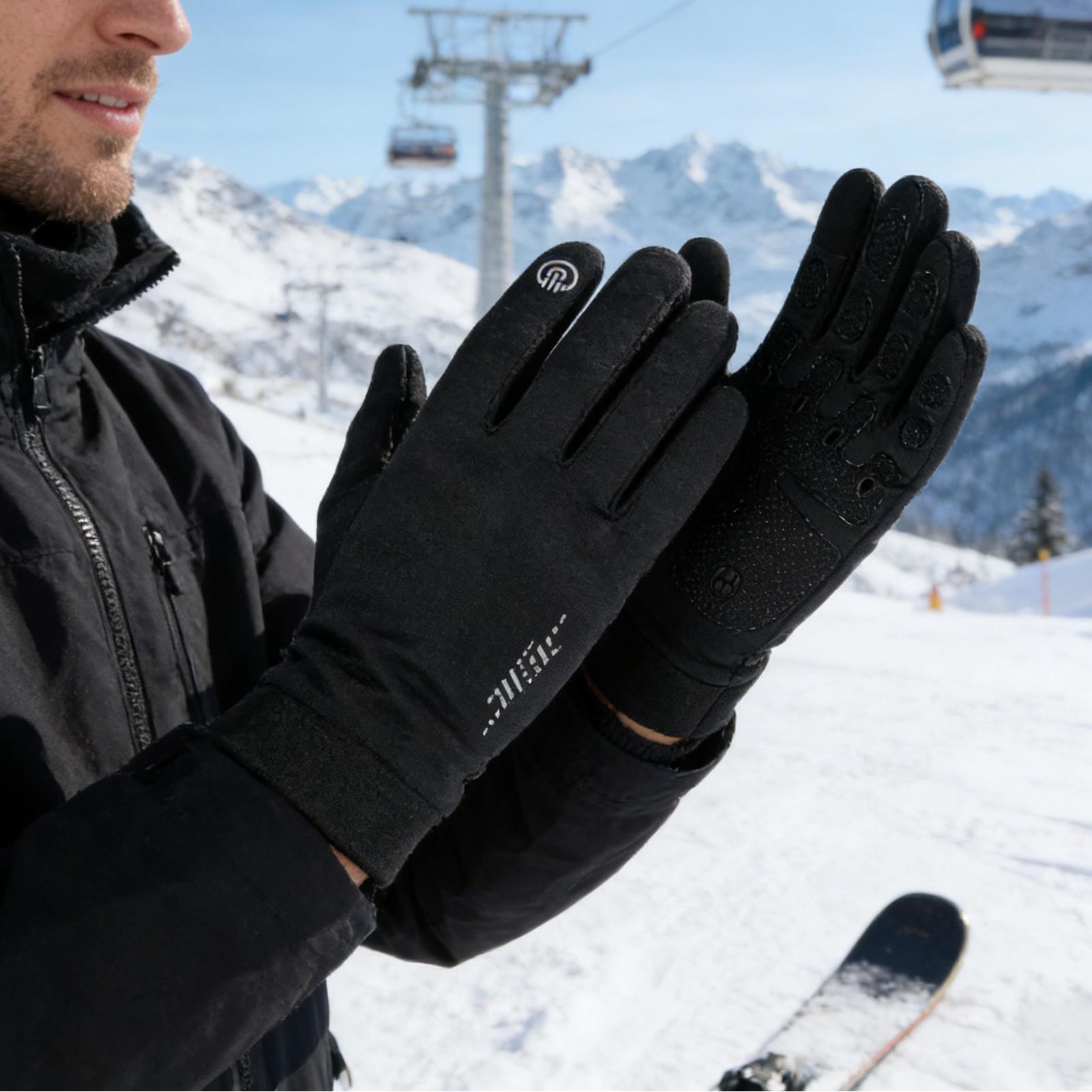 Guantes de ciclismo de inviern - Running Gear Cold Weather reseña y precio