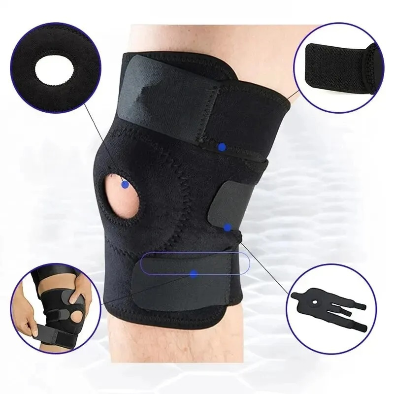 Rodillera ajustable transpirab - Knee Support Brace reseña y precio